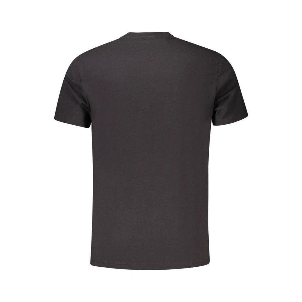 Tommy Hilfiger T Shirt Stack Logo Druck Schwarz | ELORÉ by Tommy Hilfiger