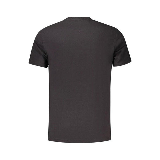 Tommy Hilfiger T Shirt Stack Logo Druck Schwarz | ELORÉ by Tommy Hilfiger