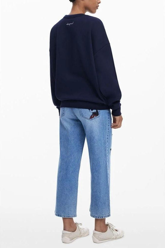 Desigual Pullover Blau | ELORÉ by Desigual