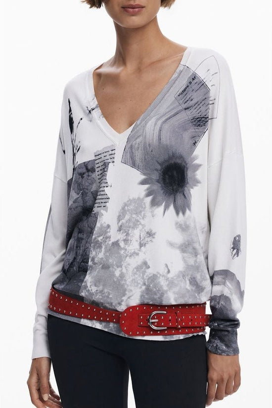 Desigual Pullover Weiß | ELORÉ by Desigual