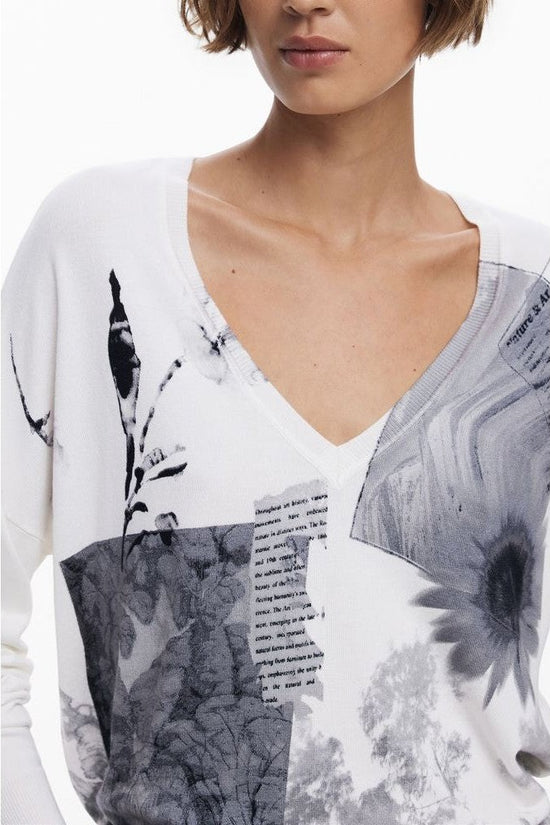 Desigual Pullover Weiß | ELORÉ by Desigual
