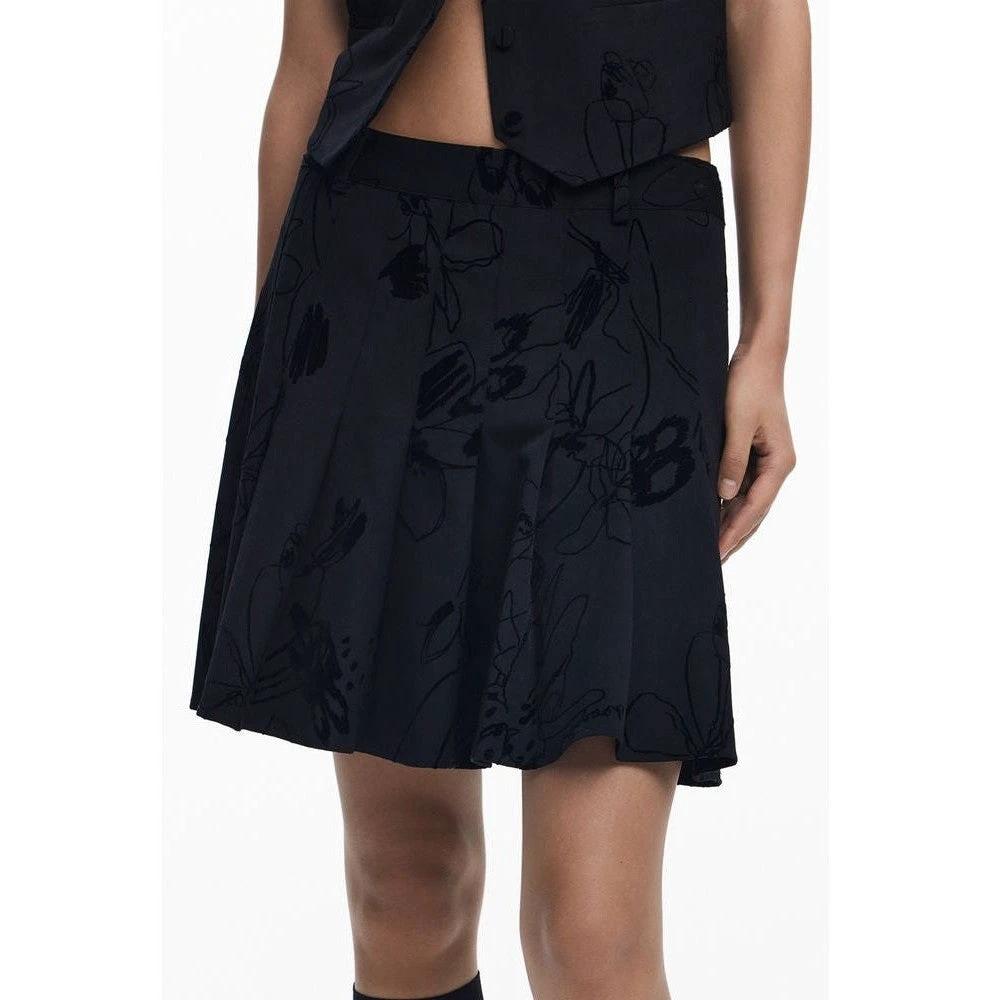 Desigual Jerseyrock Rock Schwarz Dunkel Matt | ELORÉ by Desigual