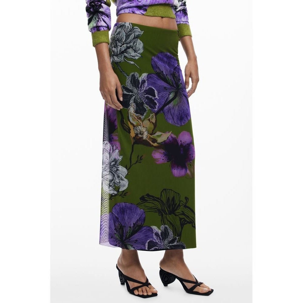Desigual Kleid Olivgrün | ELORÉ by Desigual