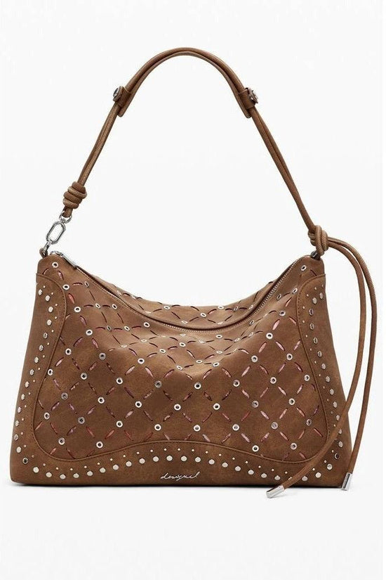 Desigual Leiria Mini Schultertasche Braun | ELORÉ by Desigual