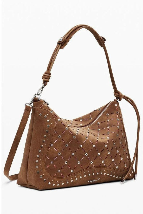 Desigual Leiria Mini Schultertasche Braun | ELORÉ by Desigual