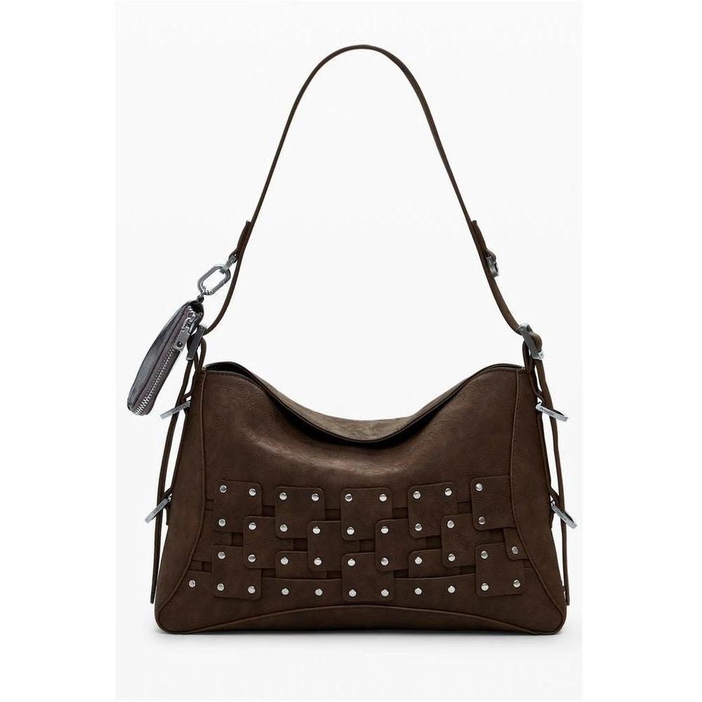 Desigual Patch Bag Schultertasche Braun | ELORÉ by Desigual