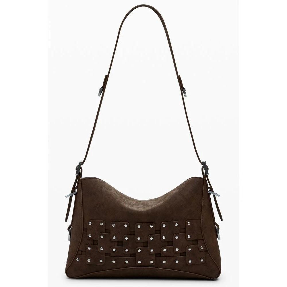 Desigual Patch Bag Schultertasche Braun | ELORÉ by Desigual