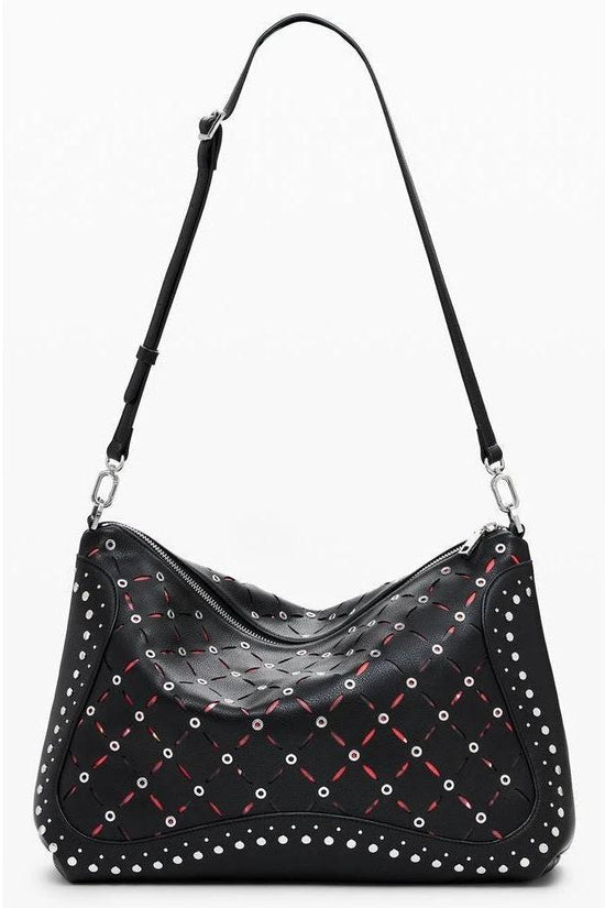 Desigual Leiria Mini Bag Umhängetasche Schwarz | ELORÉ by Desigual