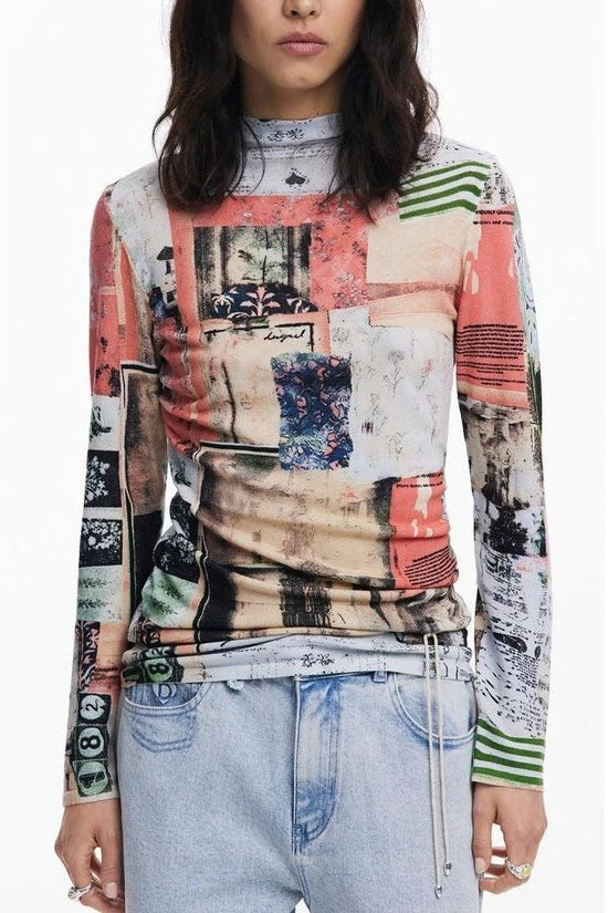Desigual Pullover Rosa | ELORÉ by Desigual