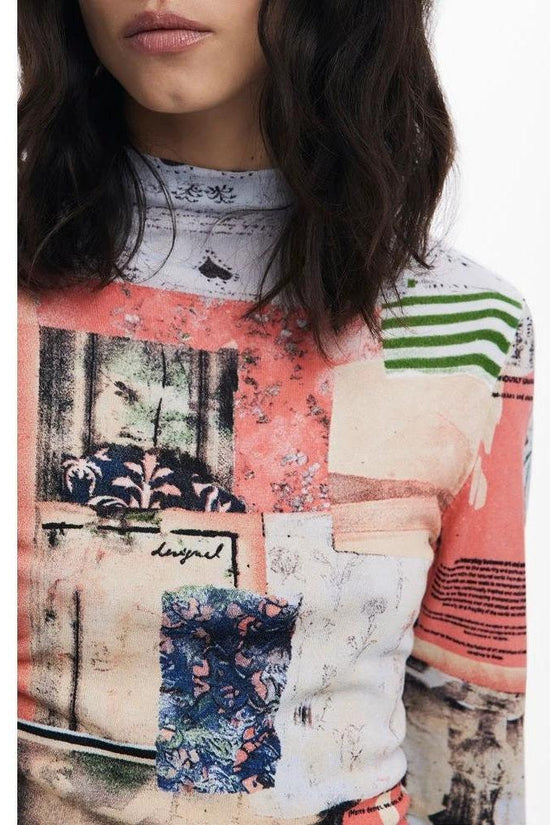 Desigual Pullover Rosa | ELORÉ by Desigual