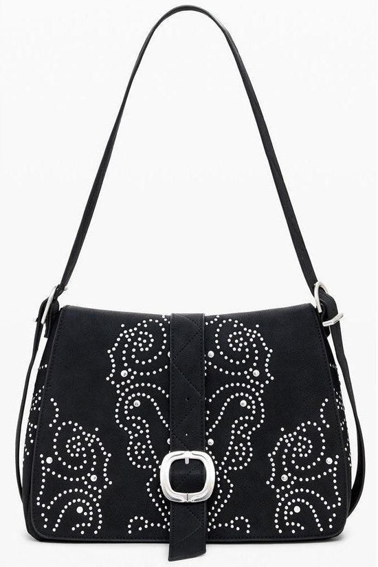 Desigual Damen Posadas Umhängetasche Schwarz | ELORÉ by Desigual