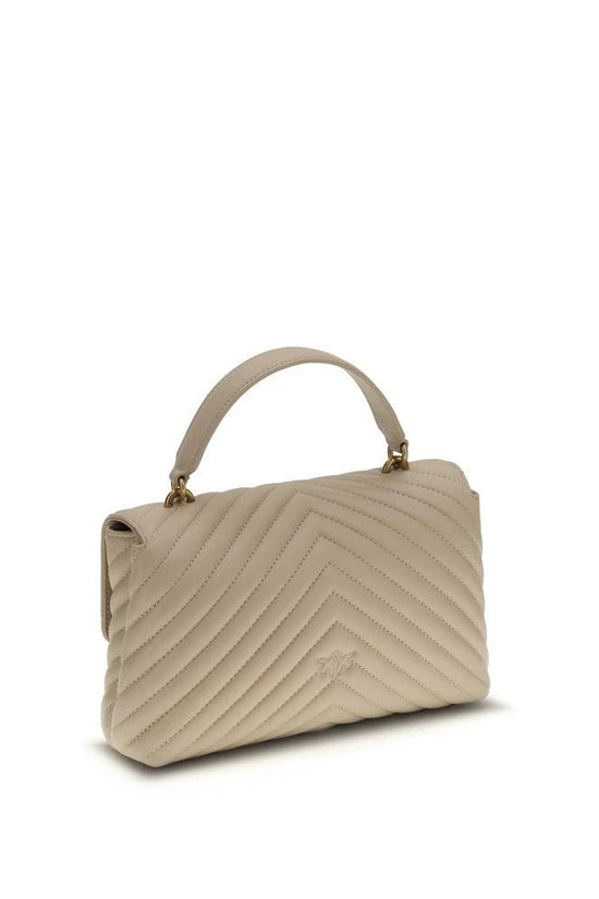 PINKO Beige Portemonnaie aus Kalbshaut Bos Taurus by PINKO