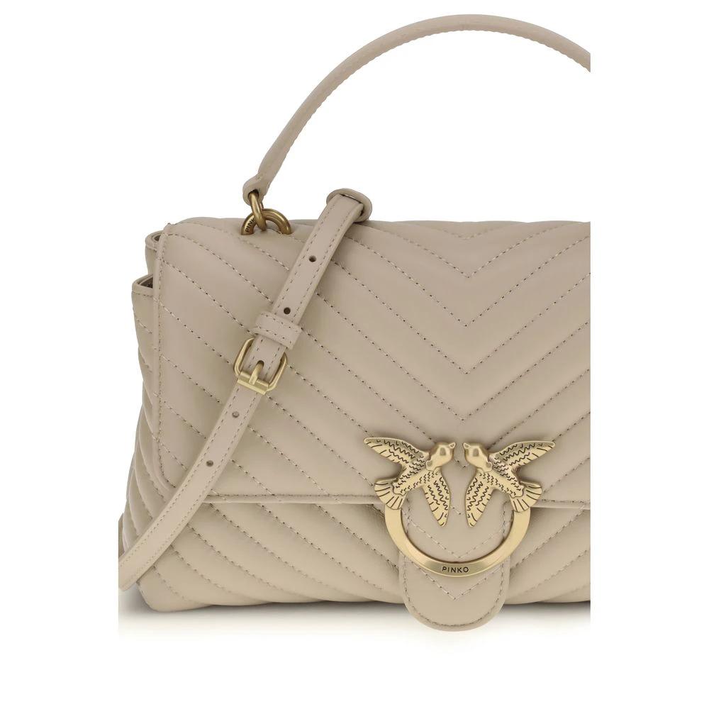 PINKO Beige Portemonnaie aus Kalbshaut Bos Taurus by PINKO