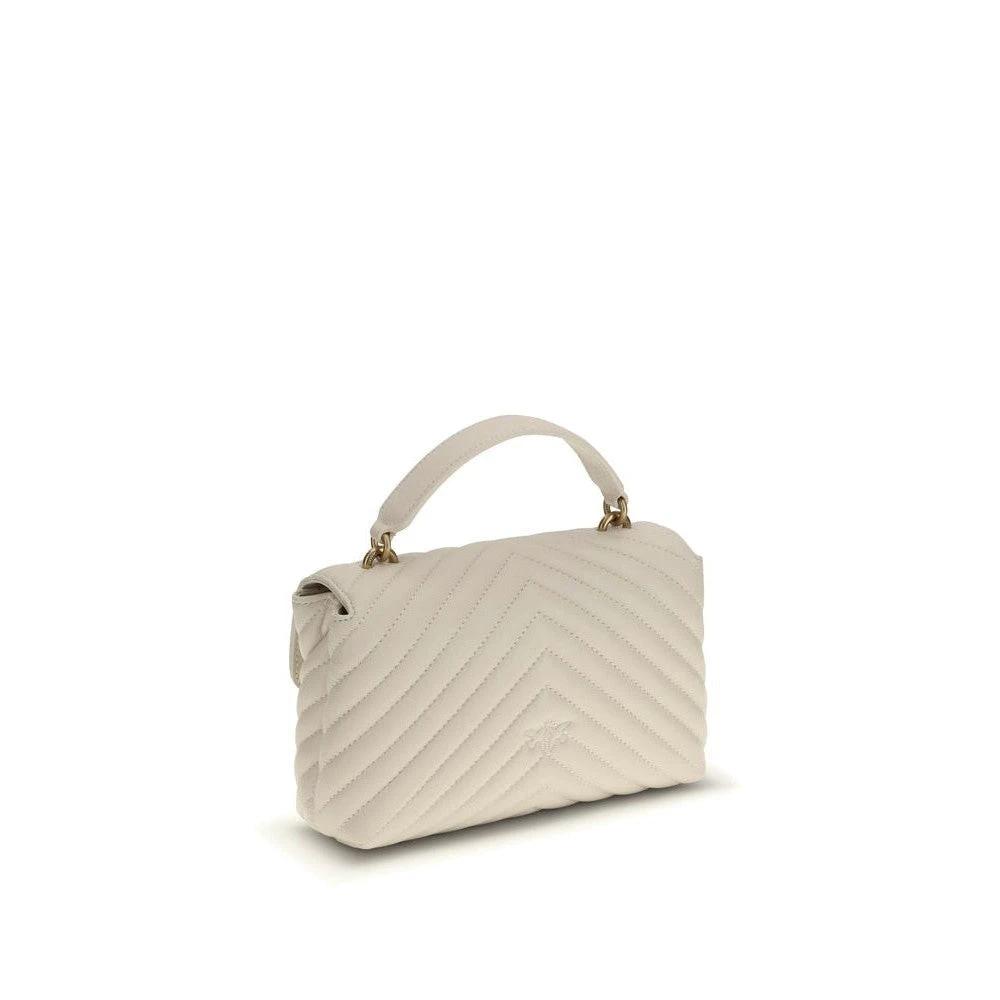 Pinko Love Bag Schultertasche Beige Kalbsleder | ELORÉ by PINKO