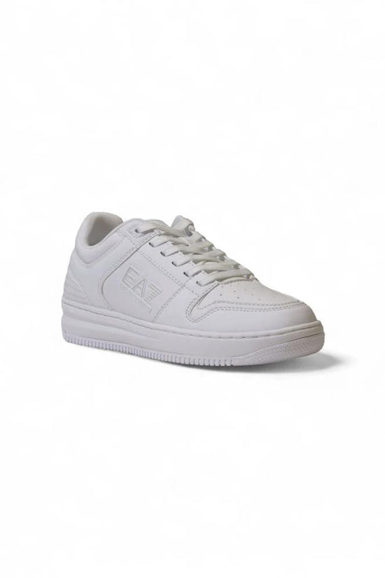 EA7 Emporio Armani Weiße Polyester-Sportschuhe by EA7 Emporio Armani