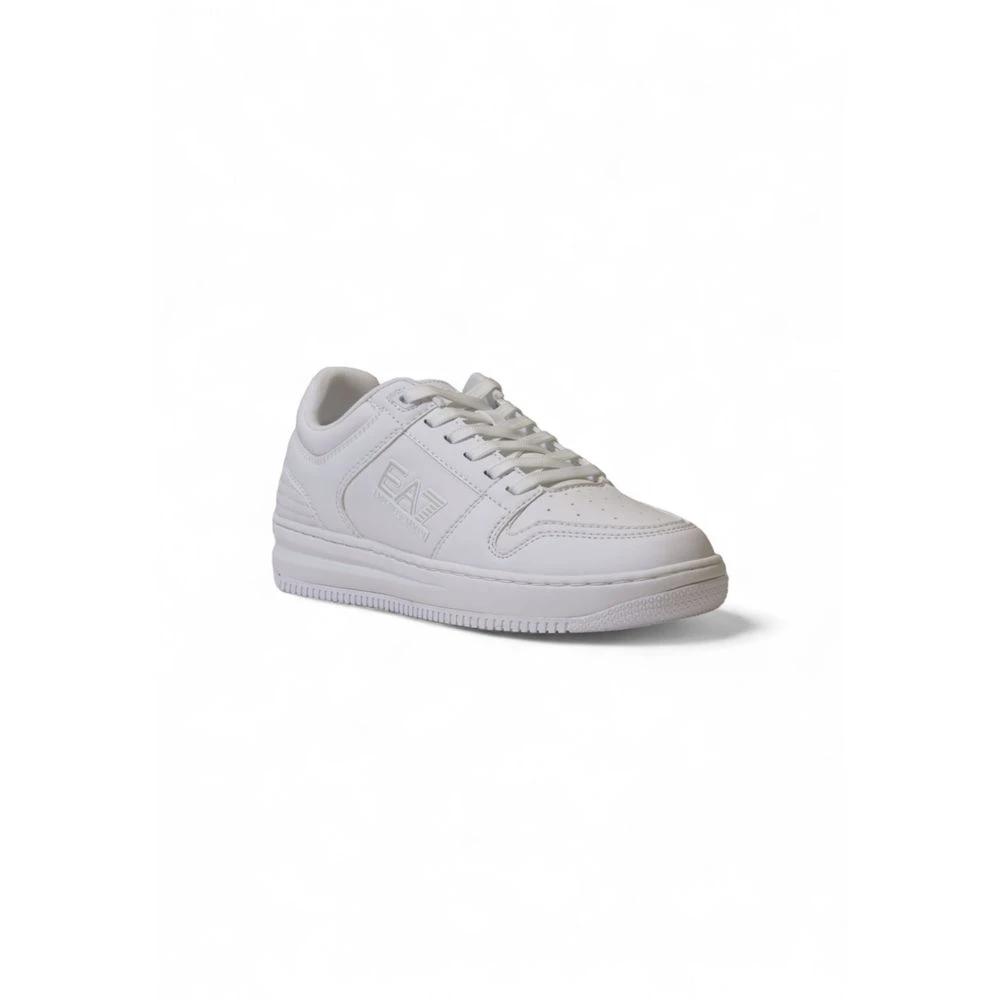 EA7 Emporio Armani Weiße Polyester-Sportschuhe by EA7 Emporio Armani