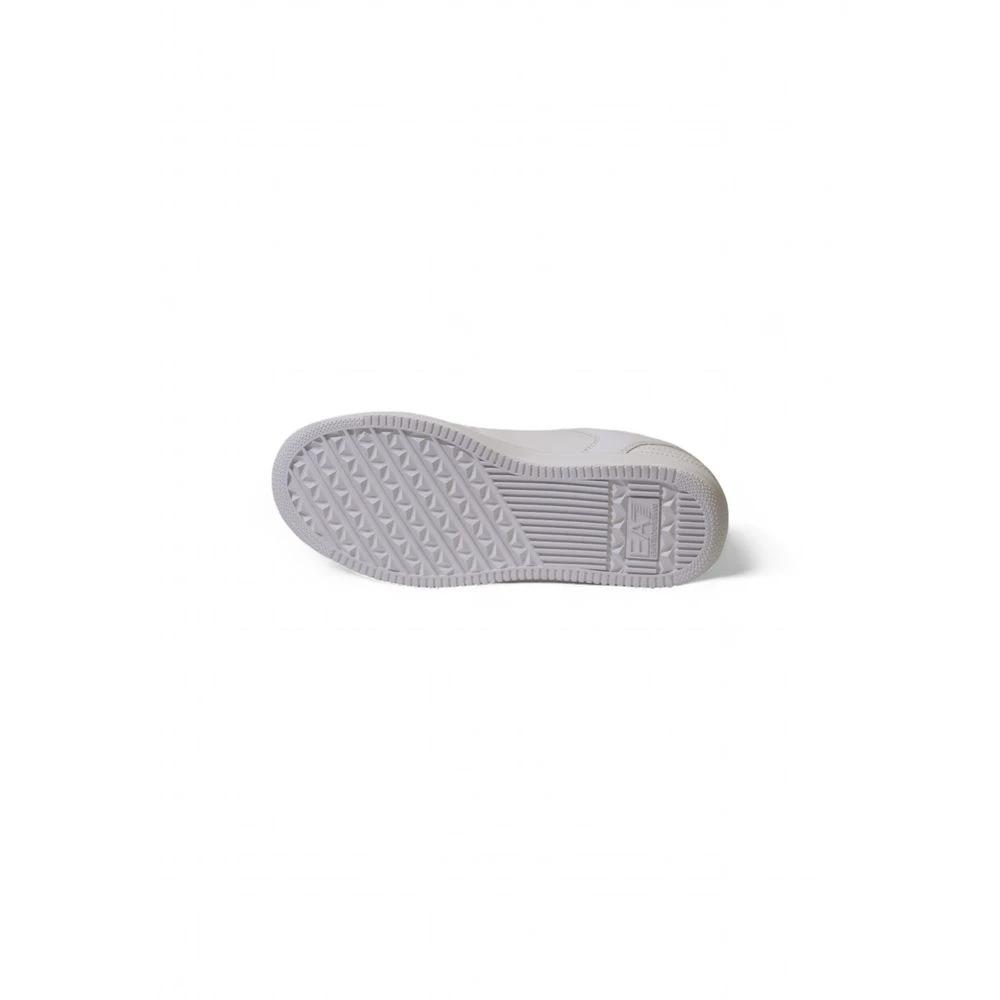 EA7 Emporio Armani Weiße Polyester-Sportschuhe by EA7 Emporio Armani