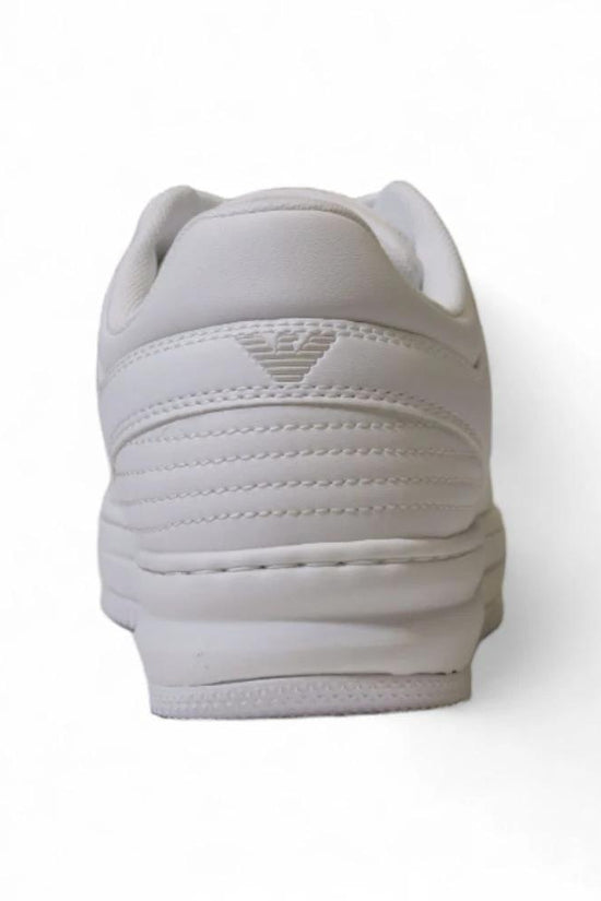 EA7 Emporio Armani Weiße Polyester-Sportschuhe by EA7 Emporio Armani