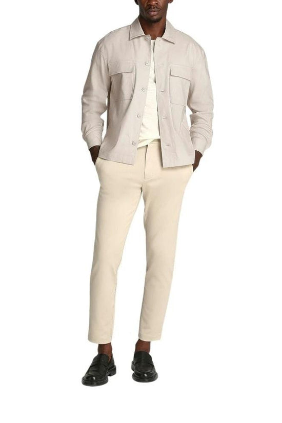 Calvin Klein Hemd Langarm Lyocell Leinen Beige | ELORÉ by Calvin Klein