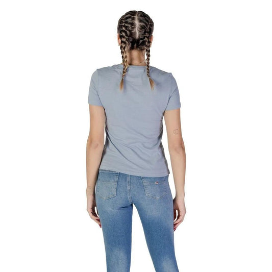 Guess Original Tee Shirt Baumwolle Regular Fit Blau | ELORÉ by Guess