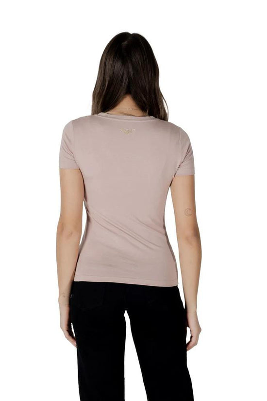 EA7 Emporio Armani Rosa Modal-T-Shirt by EA7 Emporio Armani