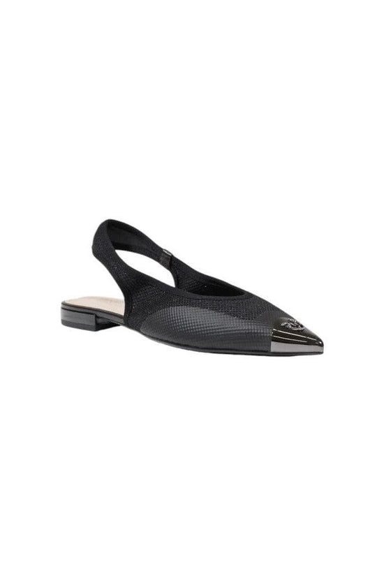 Pinko Sandalen Slingback Glänzende Schwarz | ELORÉ by PINKO