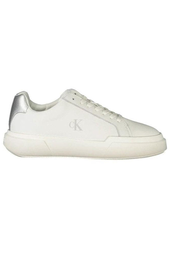 Calvin Klein Sneaker Weiß Silber Metallic Licht | ELORÉ by Calvin Klein