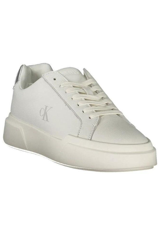 Calvin Klein Sneaker Weiß Silber Metallic Licht | ELORÉ by Calvin Klein