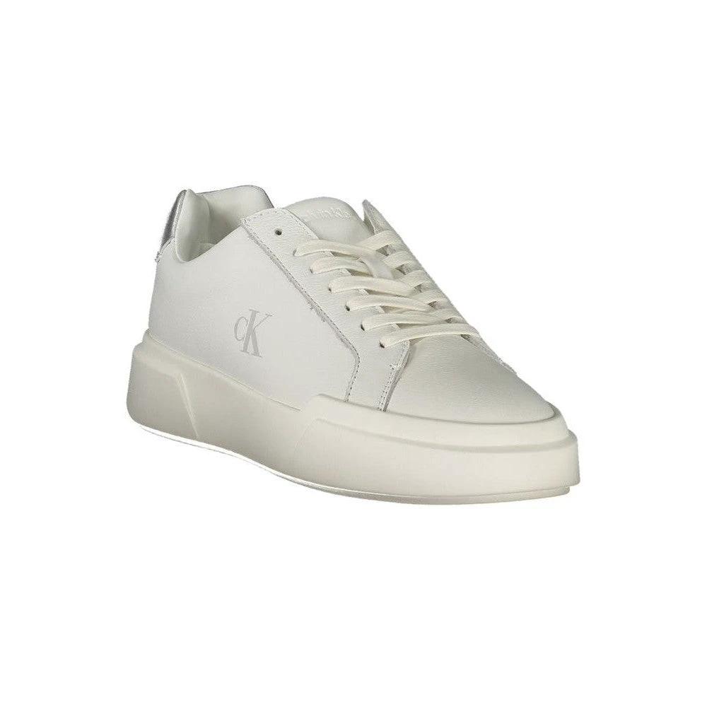 Calvin Klein Sneaker Weiß Silber Metallic Licht | ELORÉ by Calvin Klein