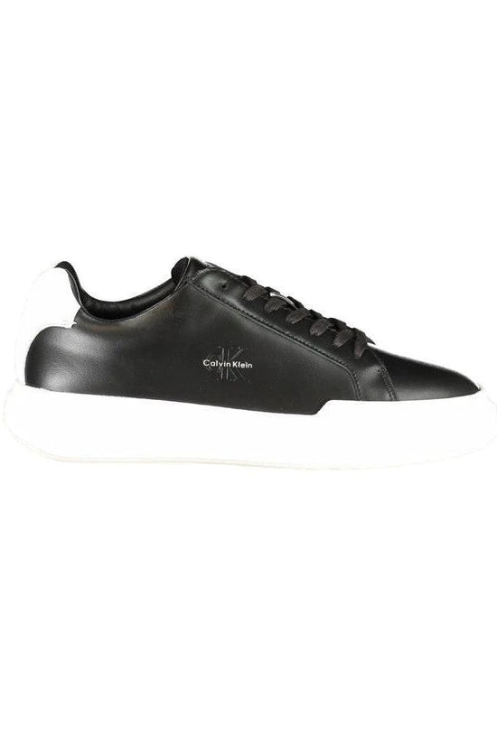 Calvin Klein Lace Up Sneaker Schwarz Glänzend | ELORÉ by Calvin Klein