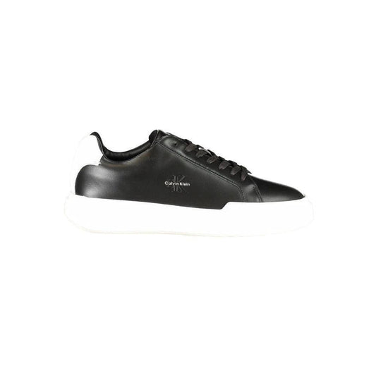 Calvin Klein Lace Up Sneaker Schwarz Glänzend | ELORÉ by Calvin Klein