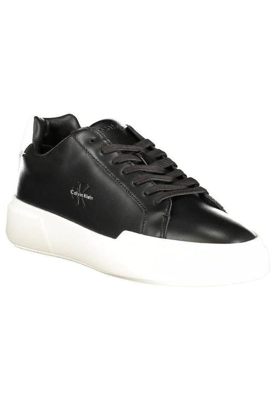 Calvin Klein Lace Up Sneaker Schwarz Glänzend | ELORÉ by Calvin Klein