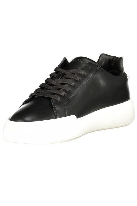 Calvin Klein Lace Up Sneaker Schwarz Glänzend | ELORÉ by Calvin Klein