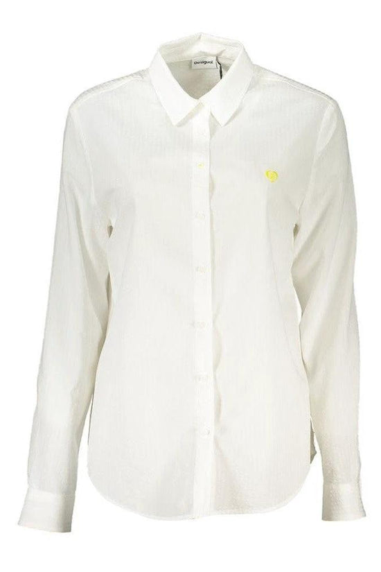 Desigual Langarmhemd Weiß | ELORÉ by Desigual