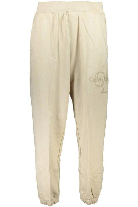 Calvin Klein Joggerhose Mit Stickerei Beige | ELORÉ by Calvin Klein