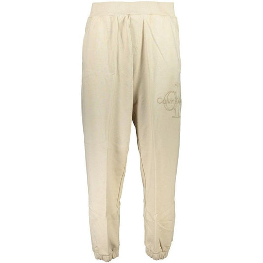 Calvin Klein Joggerhose Mit Stickerei Beige | ELORÉ by Calvin Klein