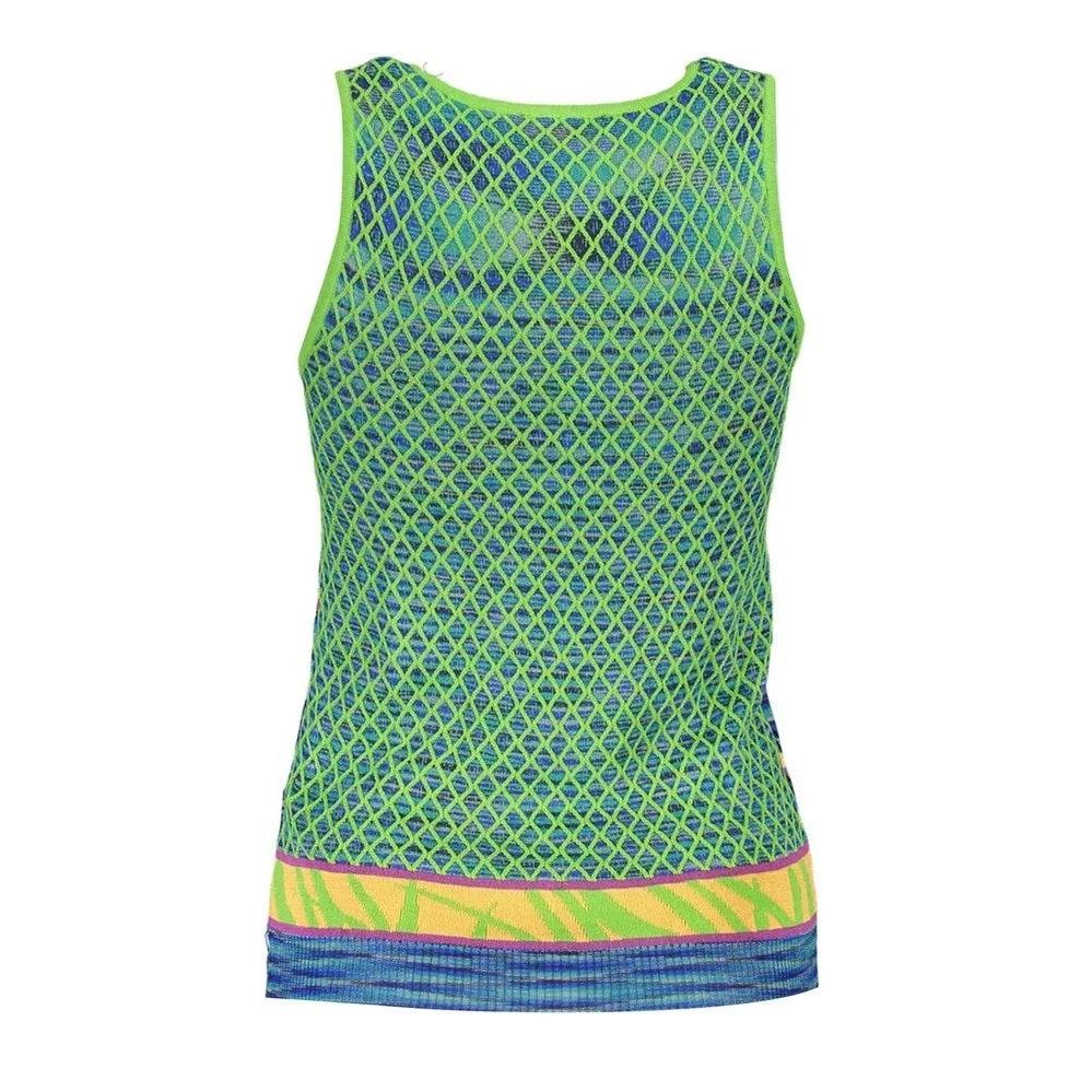 Desigual Mesh-Tanktop Netz Neon Sommer Grün | ELORÉ by Desigual