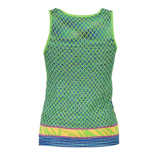 Desigual Mesh-Tanktop Netz Neon Sommer Grün | ELORÉ by Desigual