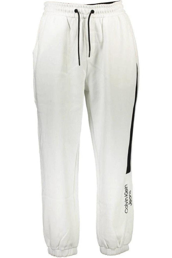 Calvin Klein Jeans Sporthose Kontraststreifen Weiß | ELORÉ by Calvin Klein