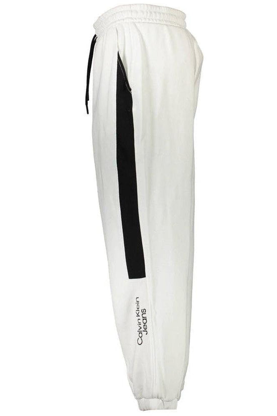 Calvin Klein Jeans Sporthose Kontraststreifen Weiß | ELORÉ by Calvin Klein
