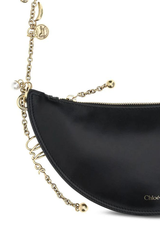 Chloé Schwarze Lamm-Umhängetasche Ovis Aries Aries by Chloé