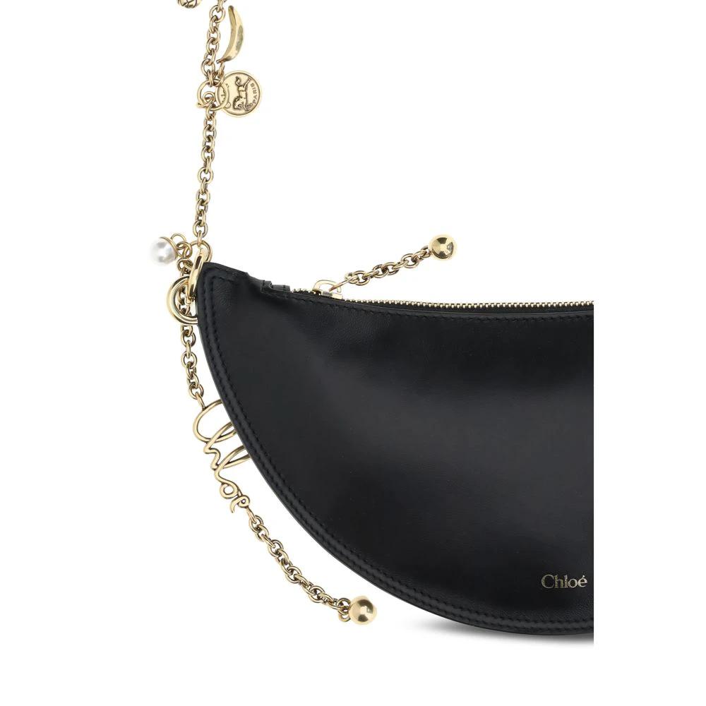 Chloé Schwarze Lamm-Umhängetasche Ovis Aries Aries by Chloé