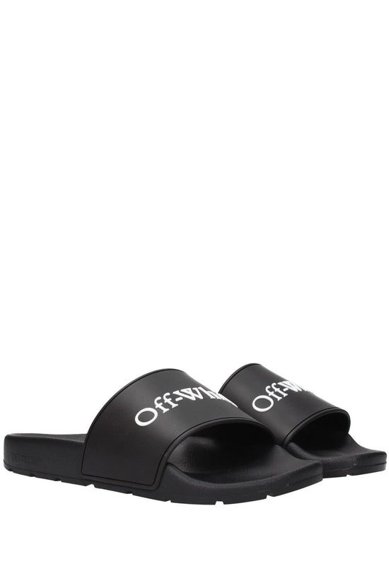 Off-White Sliders Schwarz | ELORÉ by Off-White