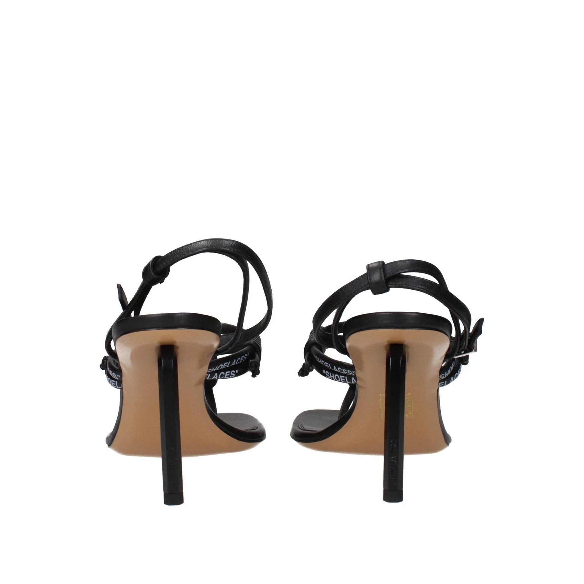 Off White Shoelace Sandalen Schwarz | ELORÉ by Off-White