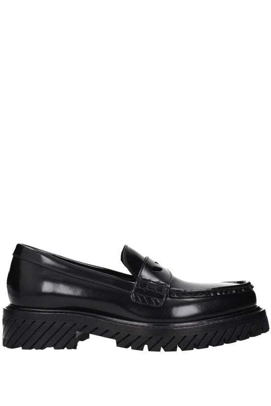 Off White Loafer Schwarz | ELORÉ by Off-White