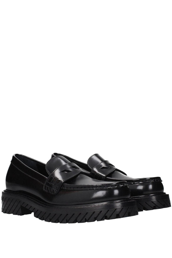 Off White Loafer Schwarz | ELORÉ by Off-White