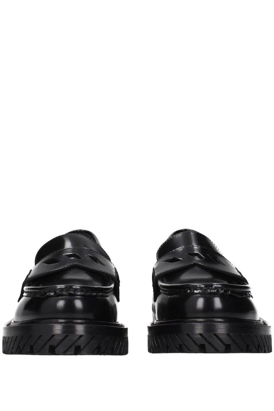 Off White Loafer Schwarz | ELORÉ by Off-White