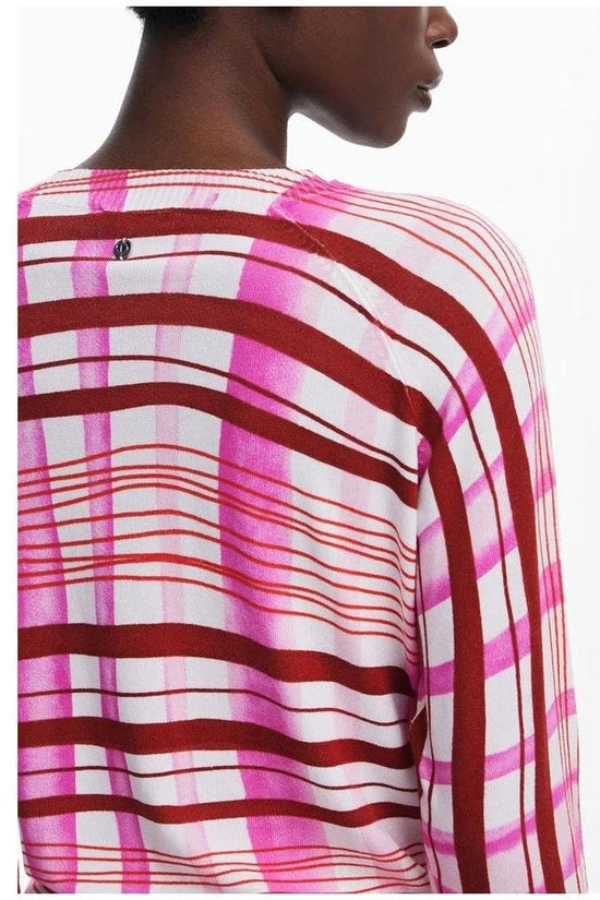 Desigual Pullover Rosa Gestreift Streifen Muster | ELORÉ by Desigual