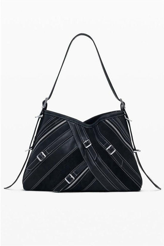 Desigual Buxton Schultertasche Tiefschwarz | ELORÉ by Desigual