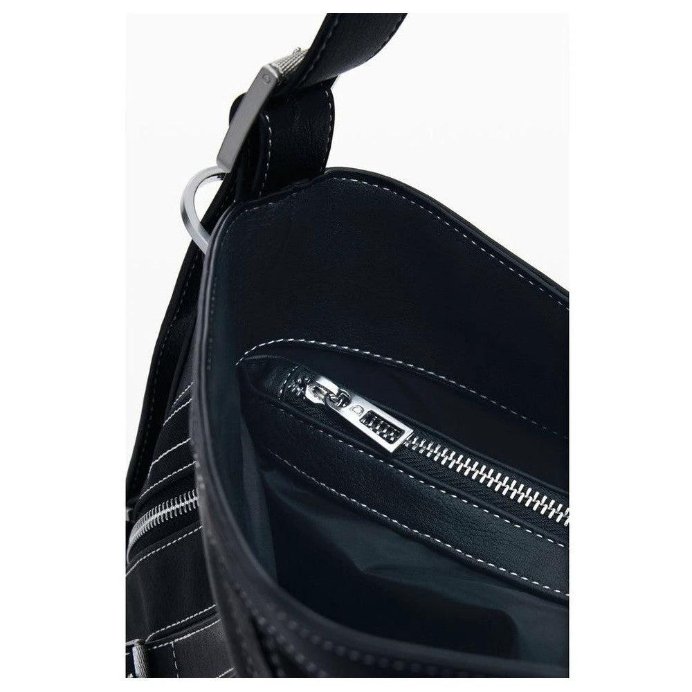 Desigual Buxton Schultertasche Tiefschwarz | ELORÉ by Desigual